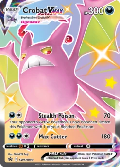 POKEMON Crobat VMAX (SWSH099) [Sword & Shield: Black Star Promos]