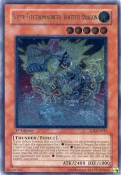Yu-Gi-Oh Super-Electromagnetic Voltech Dragon [EOJ-EN031] Ultimate Rare