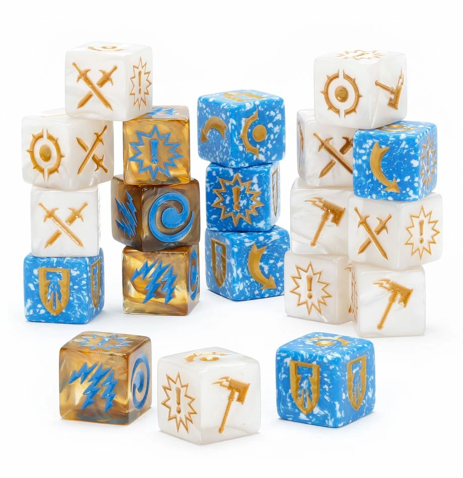 Games Workshop Warhammer: Grand Alliance Order Dice Pack 3 Games Workshop Warhammer: Grand Alliance Order Dice Pack