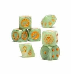 Games Workshop Blood Bowl: Amazon Team Dice Set