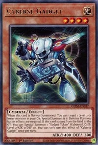 Yu-Gi-Oh Cyberse Gadget [GEIM-EN037] Rare