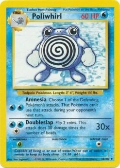 POKEMON Poliwhirl (38/102) [Base Set Unlimited]