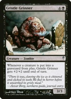 Magic The Gathering Gristle Grinner [Coldsnap]
