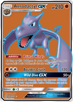 POKEMON Aerodactyl GX (224/236) [Sun & Moon: Unified Minds]