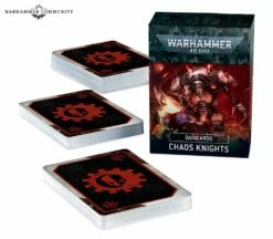 Games Workshop Datacards: Chaos Knights