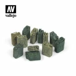 Vallejo SC207 German Jerrycan Set Diorama Accessory