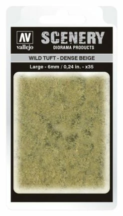 Vallejo SC412 6mm Wild Tuft - Large - Dense Beige Diorama Accessory
