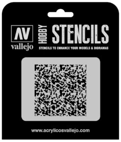 Various Vallejo ST-AIR002 1/35 Weathered Paint 1/72 Stencil