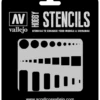 Vallejo ST-AIR003 1/35 Access Trap Doors Stencil