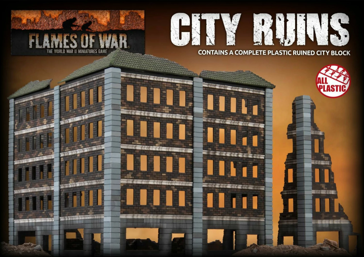 Battlefield In A Box: Runied City Building (Plastic) 3 Battlefield In A Box: Runied City Building (Plastic)
