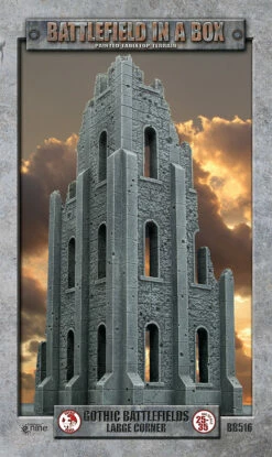 Battlefield In A Box: Gothic Battlefields - Large Corner Ruin