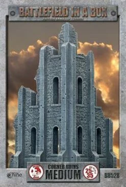 Battlefield In A Box: Gothic Battlefields - Medium Corner Ruins