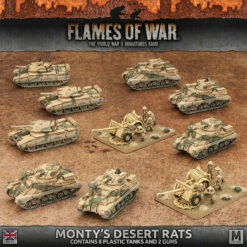 Flames Of War - Monty's Desert Rats (Starter Army Box)