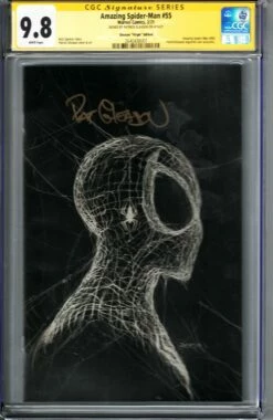 Amazing Spider-Man #55 *Virgin Edition* Graded CGC SS 9.8 - SIGNED By PAT GLEASON