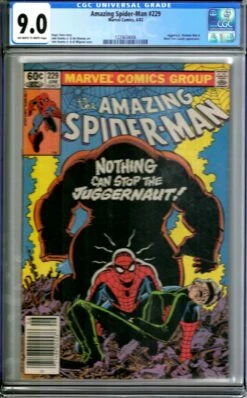 Amazing Spider-Man #229 Graded CGC 9.0