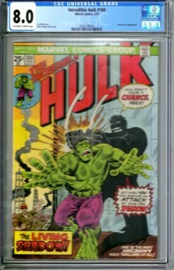 Incredible Hulk #184 Graded CGC 8.0