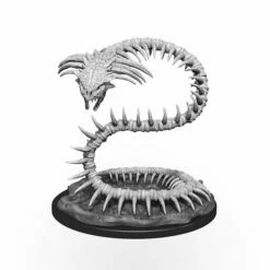 Miniature - D&D - Unpainted Bone Naga
