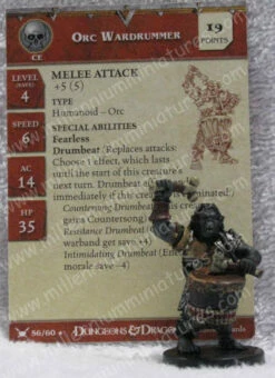 Various DDWD Orc Wardrummer56/60 R