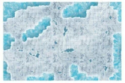 Dungeons & Dragons D&D (Map) "Caverns Of Ice" Encounter Map - (30'x20')