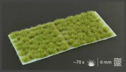 Gamers Grass: Tufts: Dry Green 6mm (Wild)