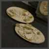 Gamers Grass: Bases: Arid Steppe Bases (Oval 90mm (x2)) -GAMES WORKSHOP Shop GGB ASO90