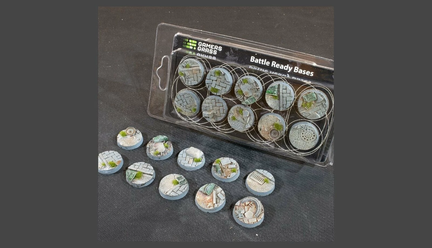 Gamers Grass: Bases: Urban Warfare Bases (Round 25mm (x10)) 3 Gamers Grass: Bases: Urban Warfare Bases (Round 25mm (x10))