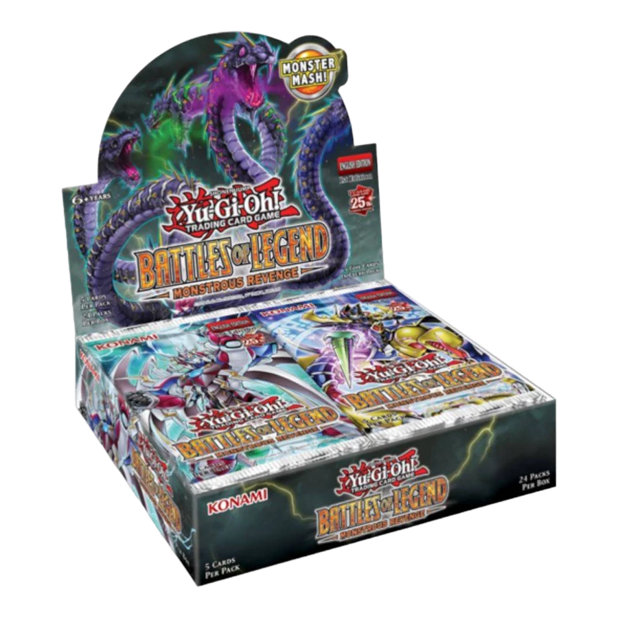Yu-Gi-Oh - BoL : Monstrous Revenge Booster 24ct 3 Yu-Gi-Oh - BoL : Monstrous Revenge Booster 24ct
