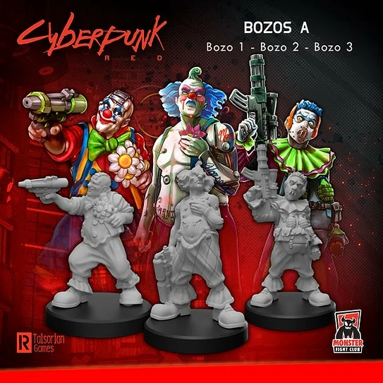 Cyberpunk Red RPG: Bozos A 3 Cyberpunk Red RPG: Bozos A