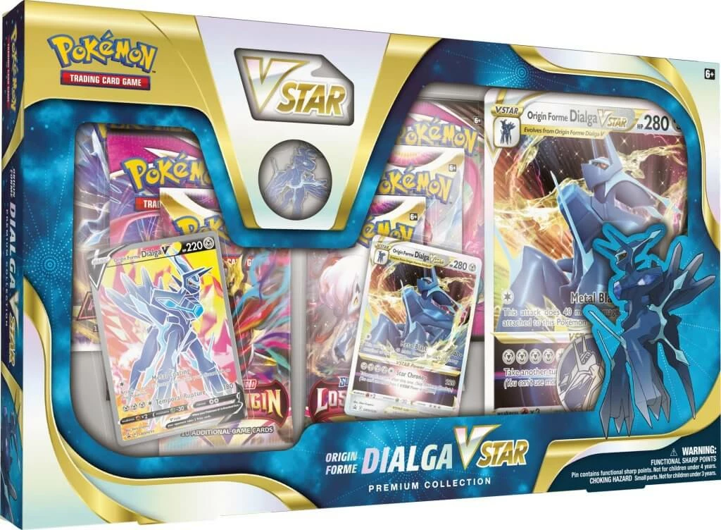 Pokemon TCG Origin Forme VSTAR Premium Collection 3 Pokemon TCG Origin Forme VSTAR Premium Collection