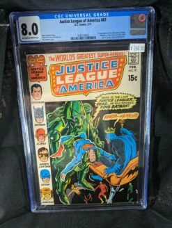 Justice League Of America #87 GRADED CGC 8.0