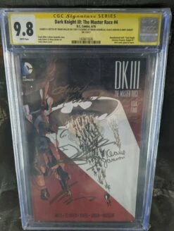 Dark Knight III: The Master Race #4 GRADED CGC 9.8