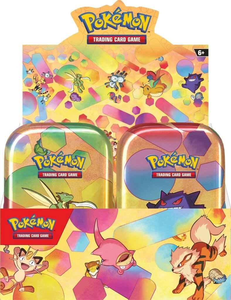 Pokemon TCG Scarlet & Violet 151 Mini Tin 3 Pokemon TCG Scarlet & Violet 151 Mini Tin