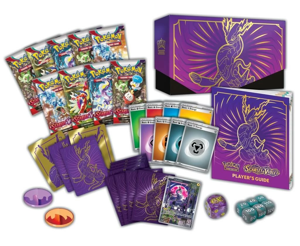 Pokemon TCG Scarlet & Violet 1 Elite Trainer Box 3 Pokemon TCG Scarlet & Violet 1 Elite Trainer Box
