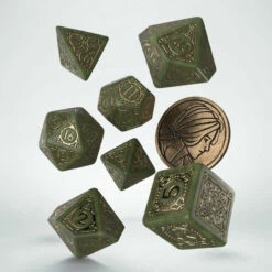 The Witcher Dice Set. Triss. The Fourteenth Of The Hill