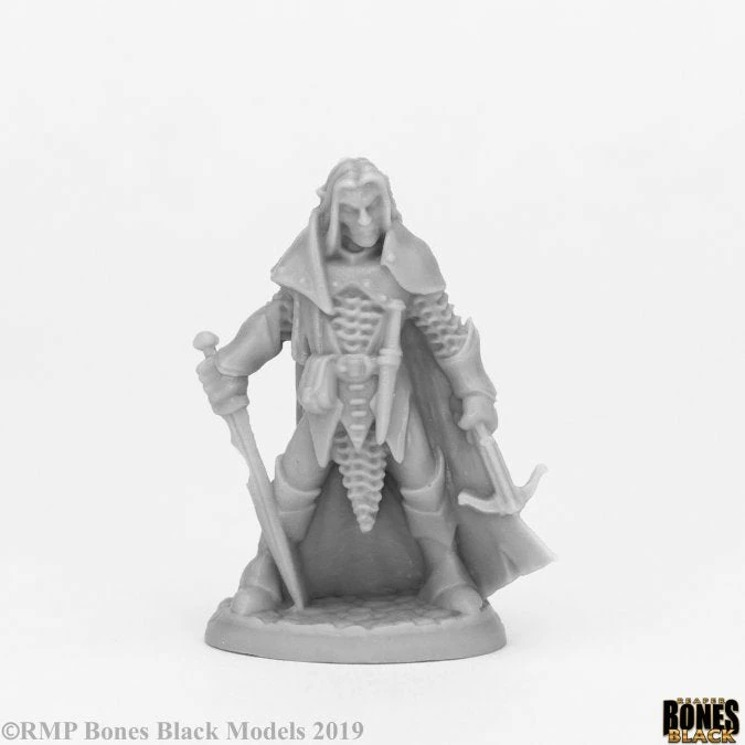 Reaper Bones Black - Dark Elf Male Warrior 3 Reaper Bones Black - Dark Elf Male Warrior