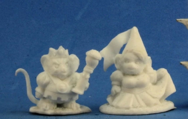 Reaper Bones - Mousling King + Princess 3 Reaper Bones - Mousling King + Princess