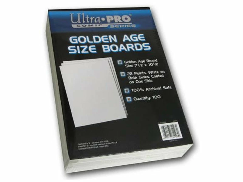 Ultra Pro Comic Boards Golden Age 3 Ultra Pro Comic Boards Golden Age
