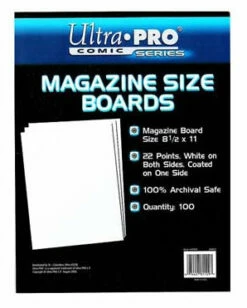 Ultra Pro Comic Boards Magazine