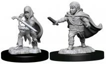 Miniature - Unpainted Male Halfling Rogue