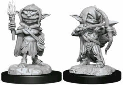 Miniature - Unpainted Female Goblin Rogue