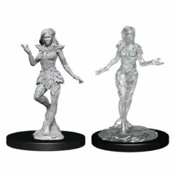Miniature - Pathfinder - Unpainted Nymph & Dryad