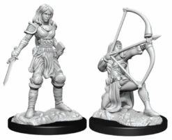 Pathfinder - Unpainted Human Fighter Female