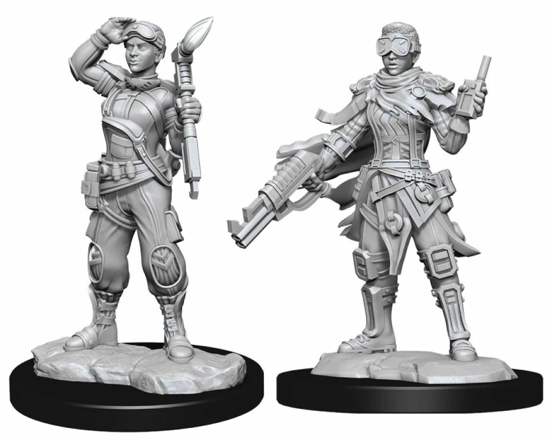 Starfinder - Unpainted Human Mechanic 3 Starfinder - Unpainted Human Mechanic