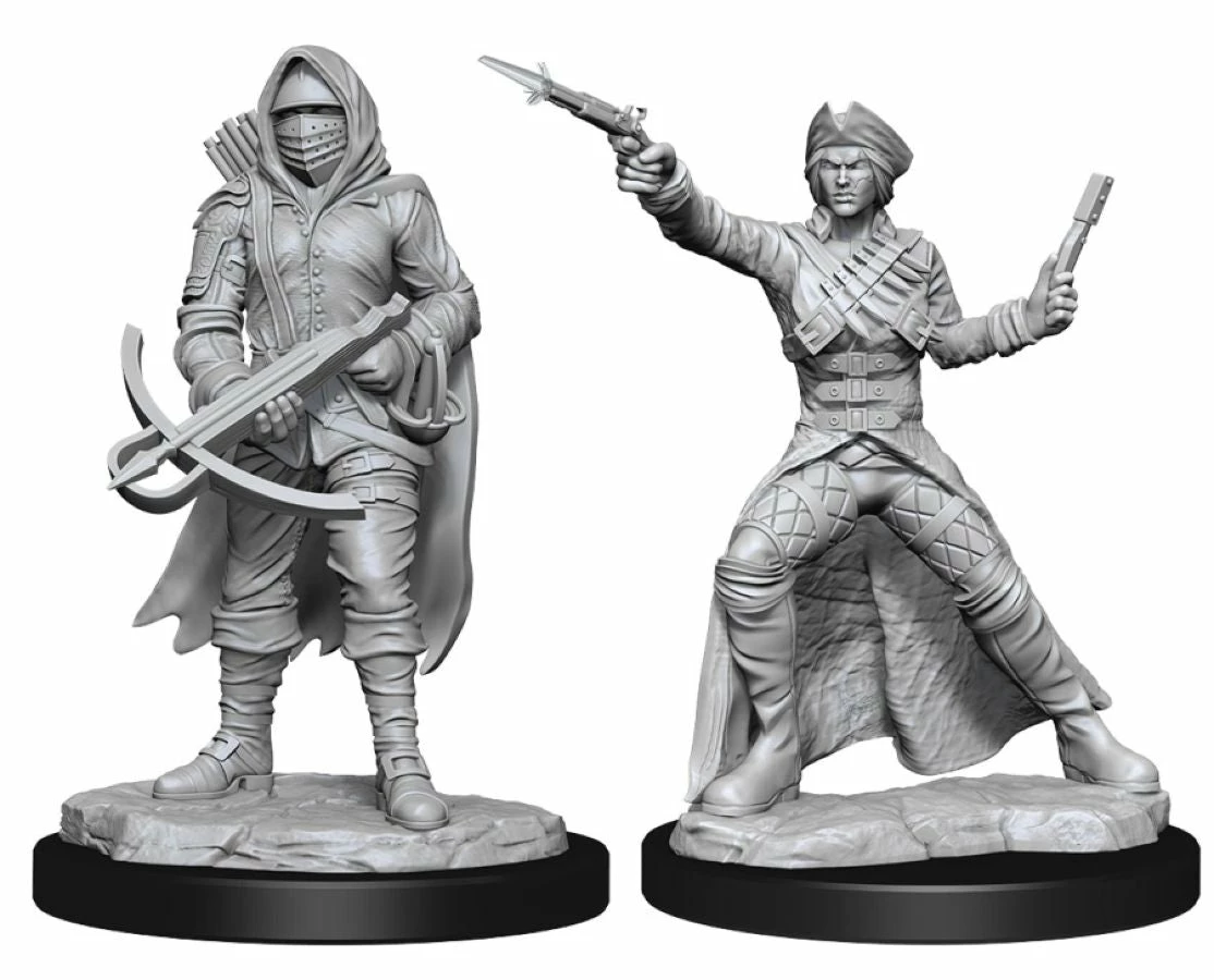 WizKids - Unpainted Bounty Hunter & Outlaw 3 WizKids - Unpainted Bounty Hunter & Outlaw