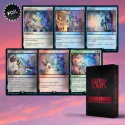 Magic The Gathering Secret Lair Transformers: Roll Out Or Rise Up FOIL