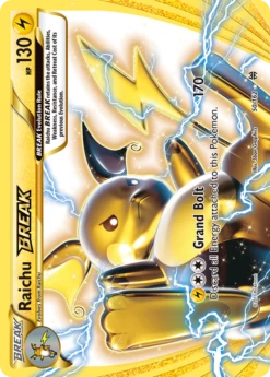 POKEMON Raichu BREAK (50/162) [XY: BREAKthrough]
