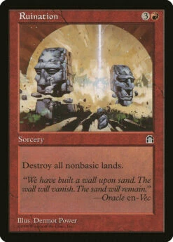 Magic The Gathering Ruination [Stronghold]