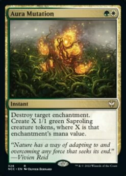 Magic The Gathering Aura Mutation [Streets Of New Capenna Commander]