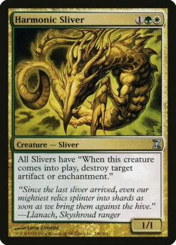 Magic The Gathering Harmonic Sliver [Time Spiral]