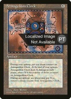 Magic The Gathering Armageddon Clock [Fourth Edition (Foreign Black Border)]